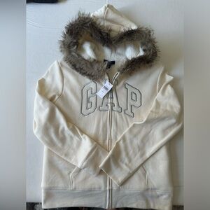 GAP Girls zip-up hooded sweatshirt size 10-12